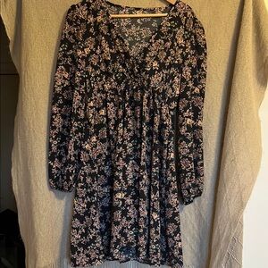 Floral Long Sleeve Dress